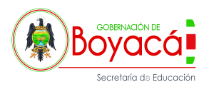 logo secretaria de educación de Boyacá