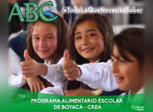 PAE Alimentación Escolar - Secretaría de Educación de Boyacá