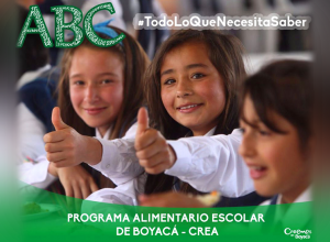 PAE Alimentación Escolar - Secretaría de Educación de Boyacá