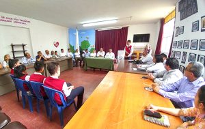 Socialización proyecto reconstrucción IE San Luis Garagoa