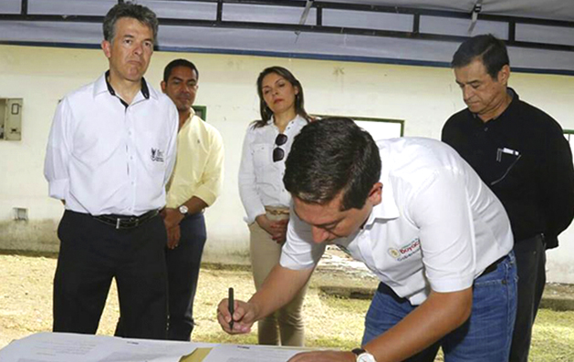 Gobierno Departamental consolida la llegada de la UPTC a Puerto Boyacá